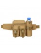 Camouflage Tactical Kettle Waist Bag Sports Water Bottle Pocket